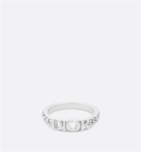 dior rose ring|dior word ring.